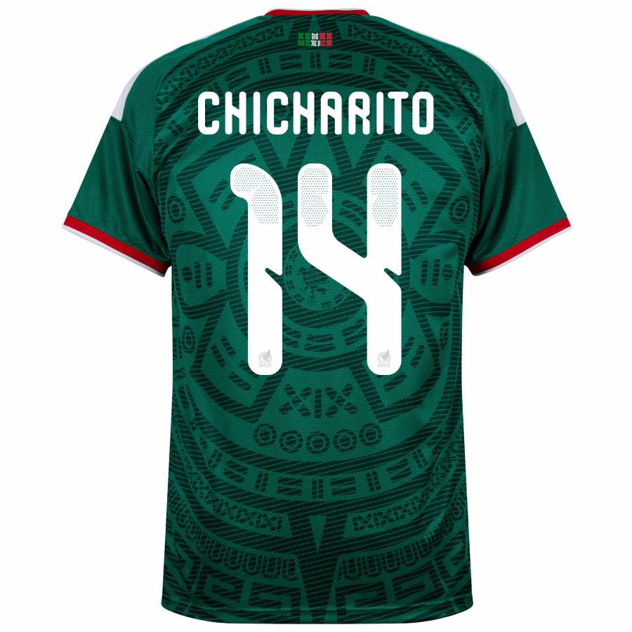 Maillot Kit Enfant Mexique Domicile 2026 2027 Chicharito (2)