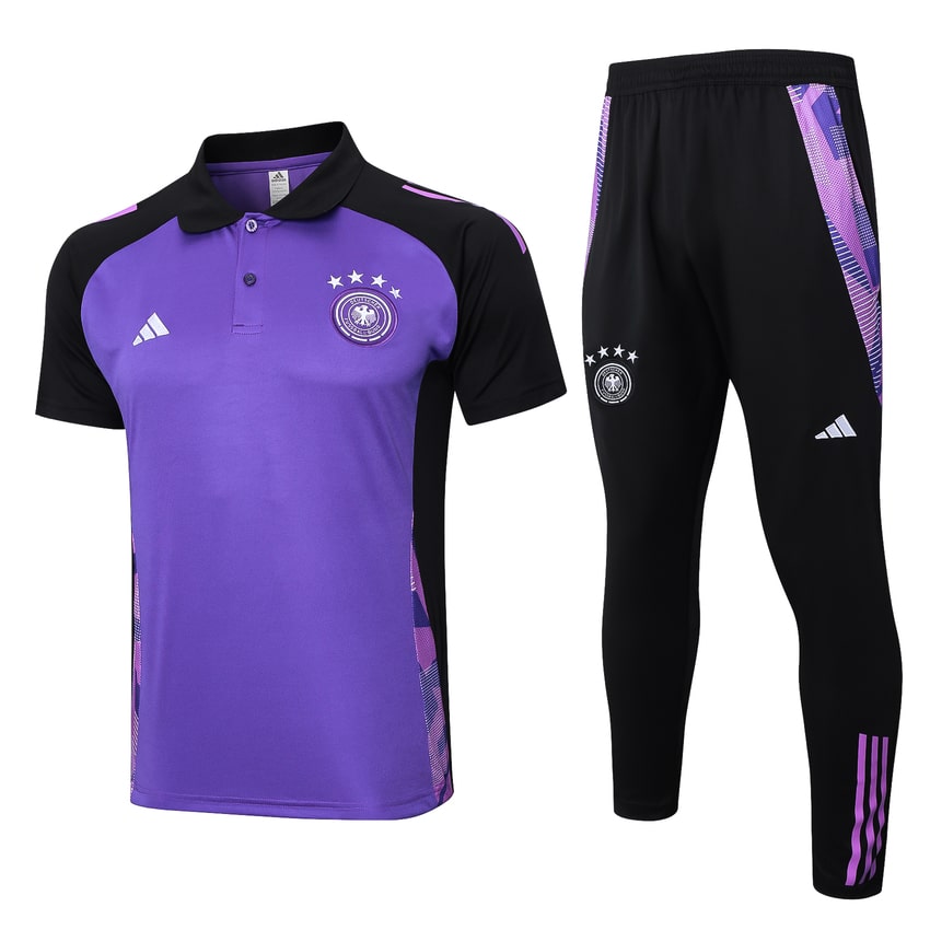Survetement Allemagne Polo 2024 2025 Violet (1)