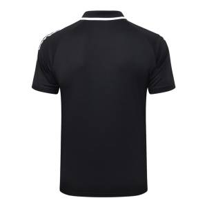 Survetement Allemagne Polo 2025 2026 Noir Blanc (3)