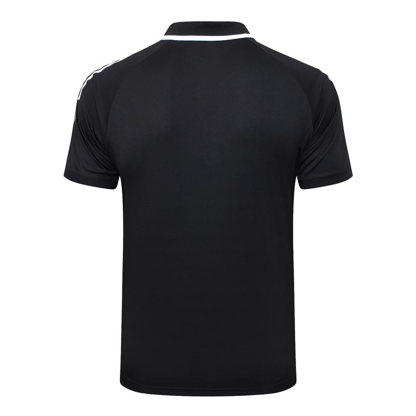 Survetement Allemagne Polo 2025 2026 Noir Blanc (3)