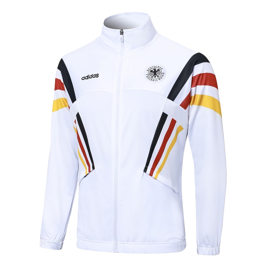Survetement Allemagne Veste 2024 2025 Blanc Motif (2)