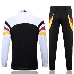 Survetement Allemagne Veste 2024 2025 Blanc Motif (4)