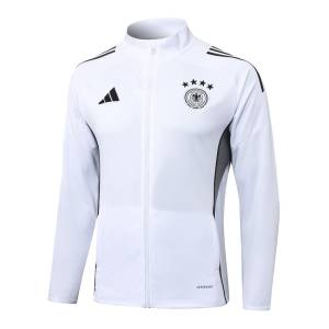 Survetement Allemagne Veste 2025 2026 Blanc Noir (4)