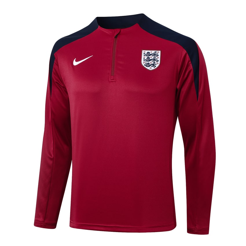 Survetement Angleterre Training 2024-2025 Rouge (2)