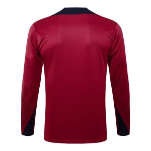 Survetement Angleterre Training 2024-2025 Rouge (3)