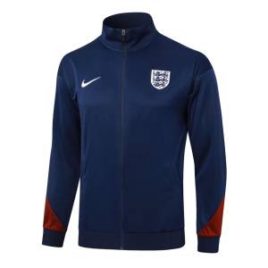 Survetement Angleterre Veste 2024 2025 Bleu Foncé (2)