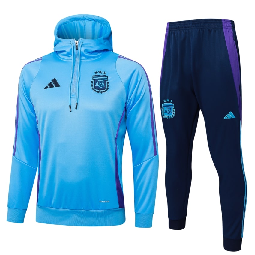 Survetement Argentine Sweat 2024 2025 Bleu Ciel (1)