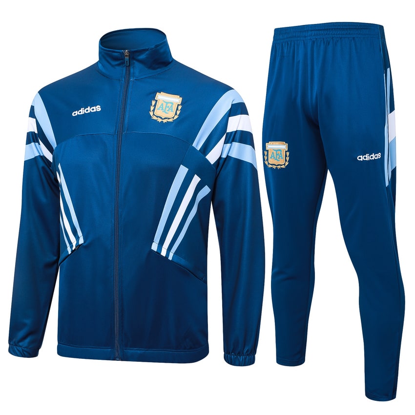 Survetement Argentine Veste 2024 2025 Bleu Foncé (1)