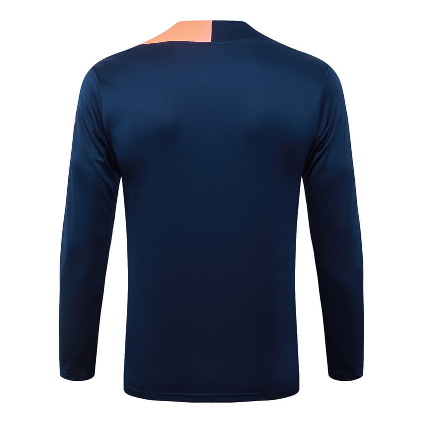 Survetement Barca Training 2025 2026 Bleu Orange (2)