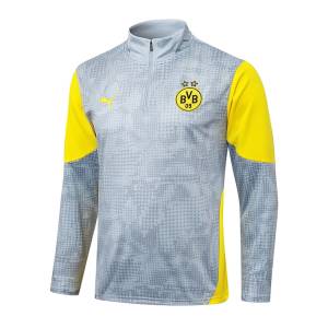 Survetement Dortmund Training 2025 2026 Gris (3)