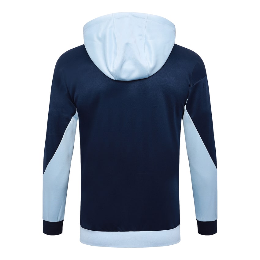Survetement Equipe de France Sweat 2024 2025 Blanc Bleu (3)