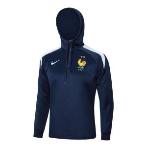Survetement Equipe de France Sweat 2024 2025 Bleu (2)