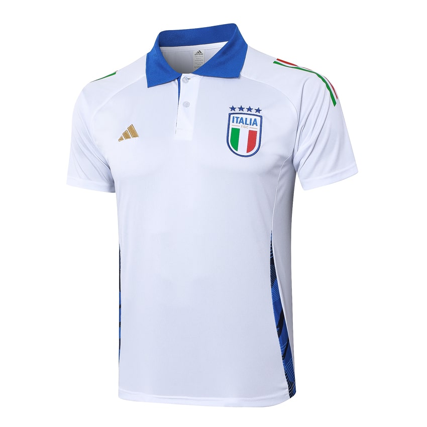 Survetement Italie Polo 2024 2025 Blanc (2)