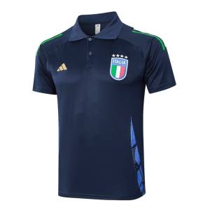 Survetement Italie Polo 2024 2025 Bleu (2)