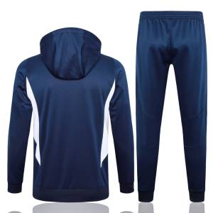 Survetement Italie Sweat 2024 2025 Bleu Foncé (4)