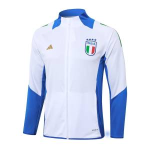 Survetement Italie Veste 2024 2025 Blanc (2)