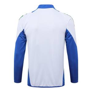 Survetement Italie Veste 2024 2025 Blanc (3)