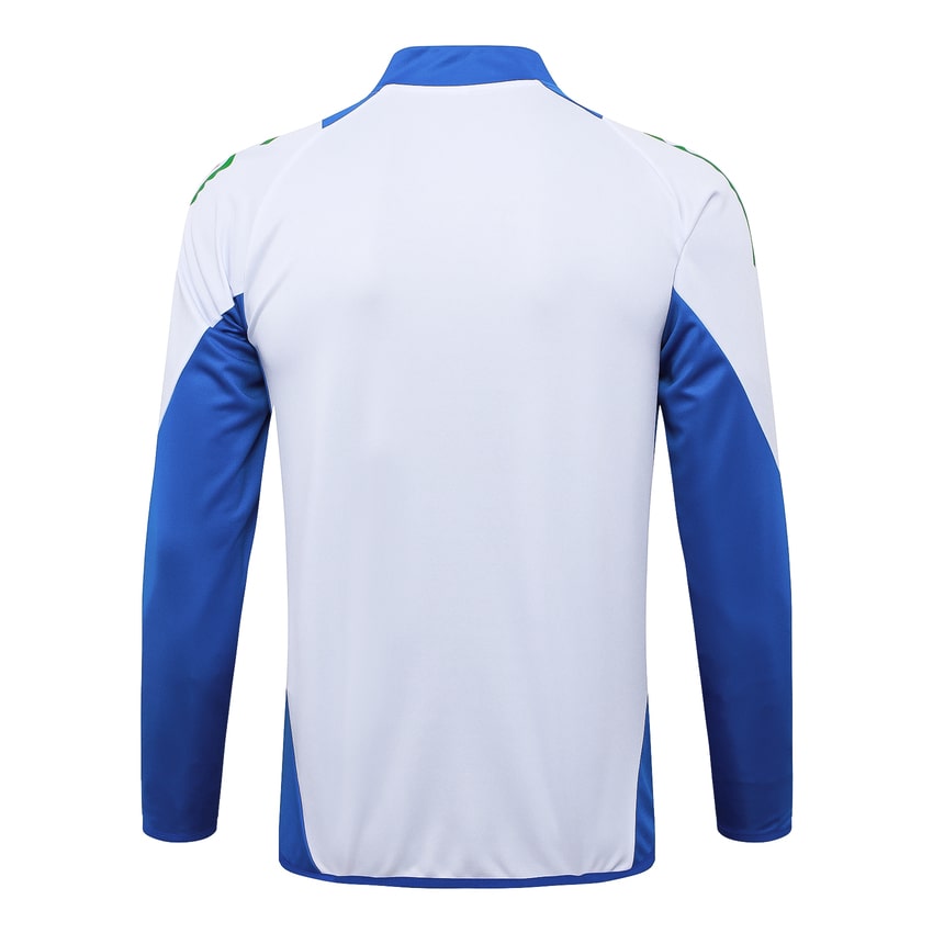 Survetement Italie Veste 2024 2025 Blanc (3)