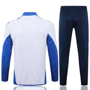 Survetement Italie Veste 2024 2025 Blanc (4)