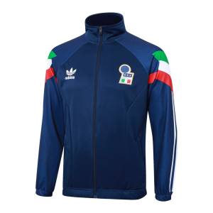Survetement Italie Veste 2024 2025 Bleu Clair (2)