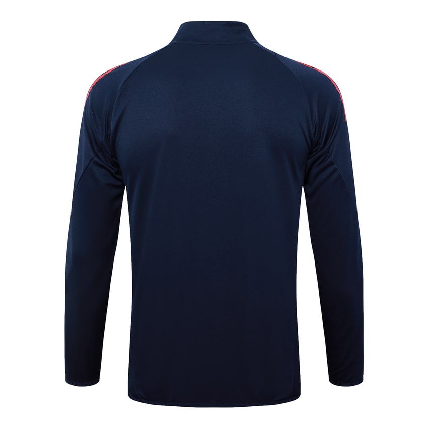 Survetement Italie Veste 2024 2025 Bleu Sombre (3)