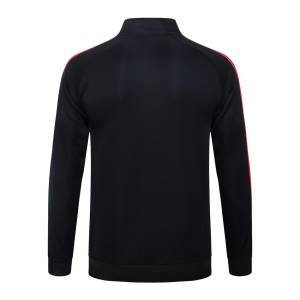Survetement Liverpool Veste 2025 2026 Noir Rouge (3)
