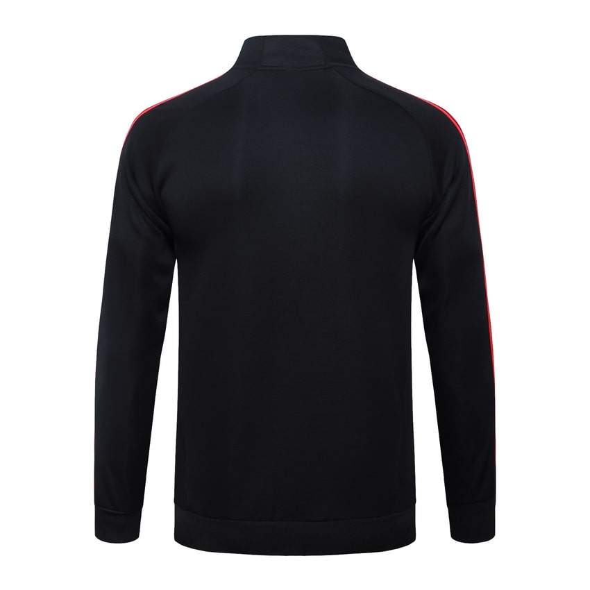 Survetement Liverpool Veste 2025 2026 Noir Rouge (3)