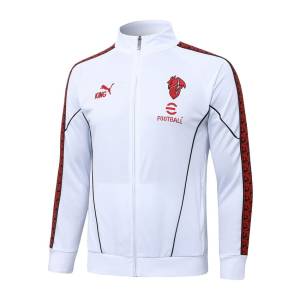 Survetement Milan AC Veste 2025 2026 Blanc (2)