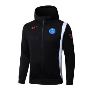 Survetement PSG Sweat 2025 2026 Noir Blanc (2)