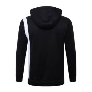 Survetement PSG Sweat 2025 2026 Noir Blanc (3)