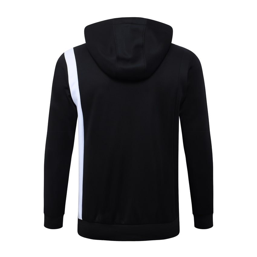 Survetement PSG Sweat 2025 2026 Noir Blanc (3)