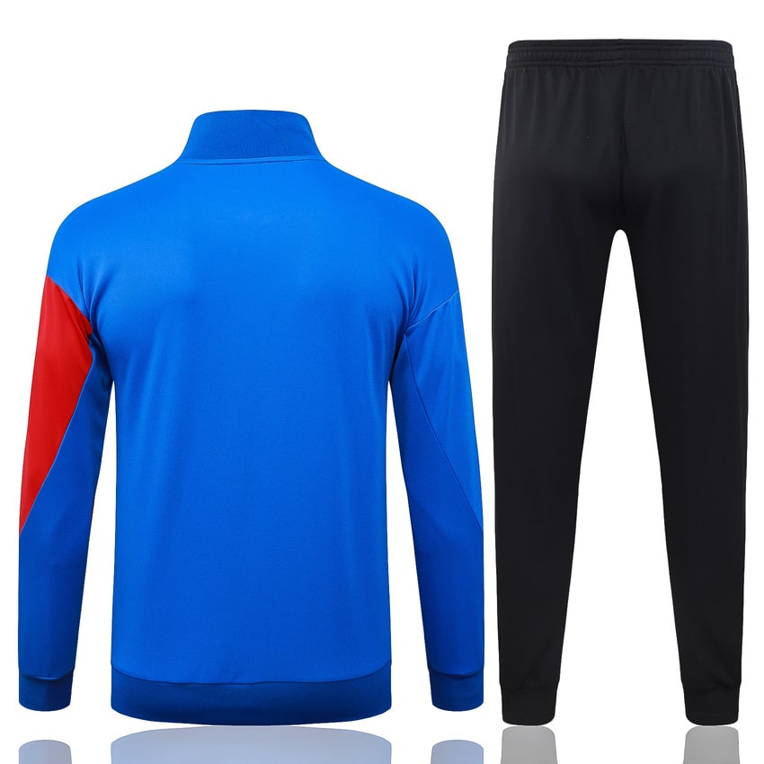 Survetement PSG Veste 2025 2026 Bleu Clair (3)