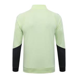 Survetement Real Madrid Veste 2025 2026 Vert Noir (3)
