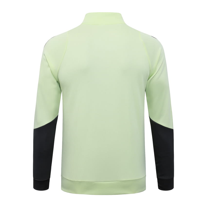Survetement Real Madrid Veste 2025 2026 Vert Noir (3)