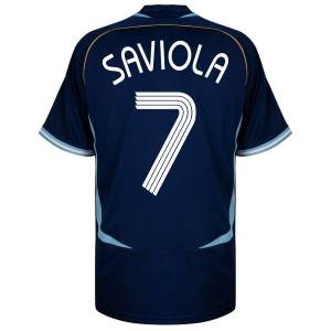 Maillot Argentine Adidas Exterieur 2006 Saviola (3)