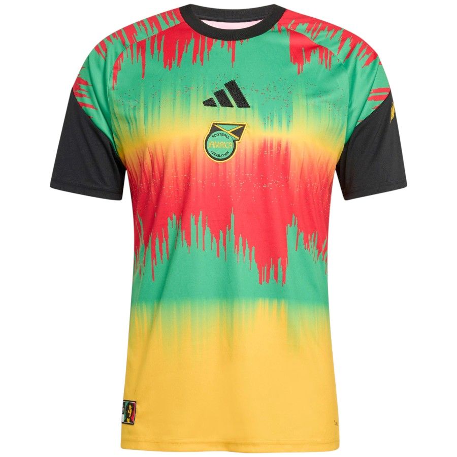 Maillot pré-match Domicile Jamaique 2026 x Bob Marley (1)