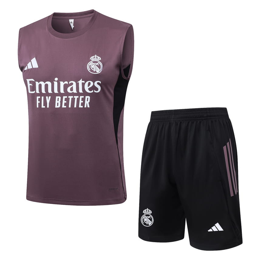 Debardeur Short Real Madrid 2025 2026 Rose (1)