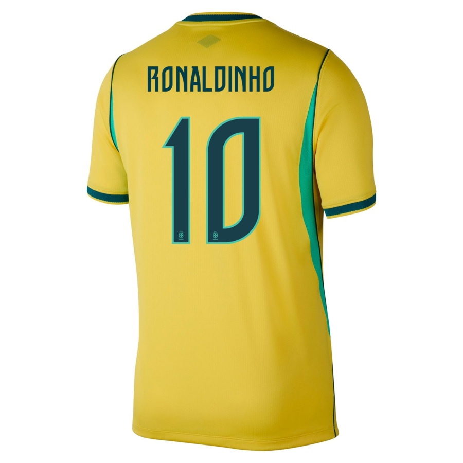 Maillot Bresil Domicile 2026 2027 Ronaldinho (2)
