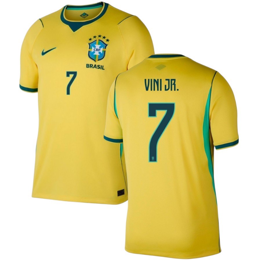 Maillot Bresil Domicile 2026 2027 Vini JR (1)