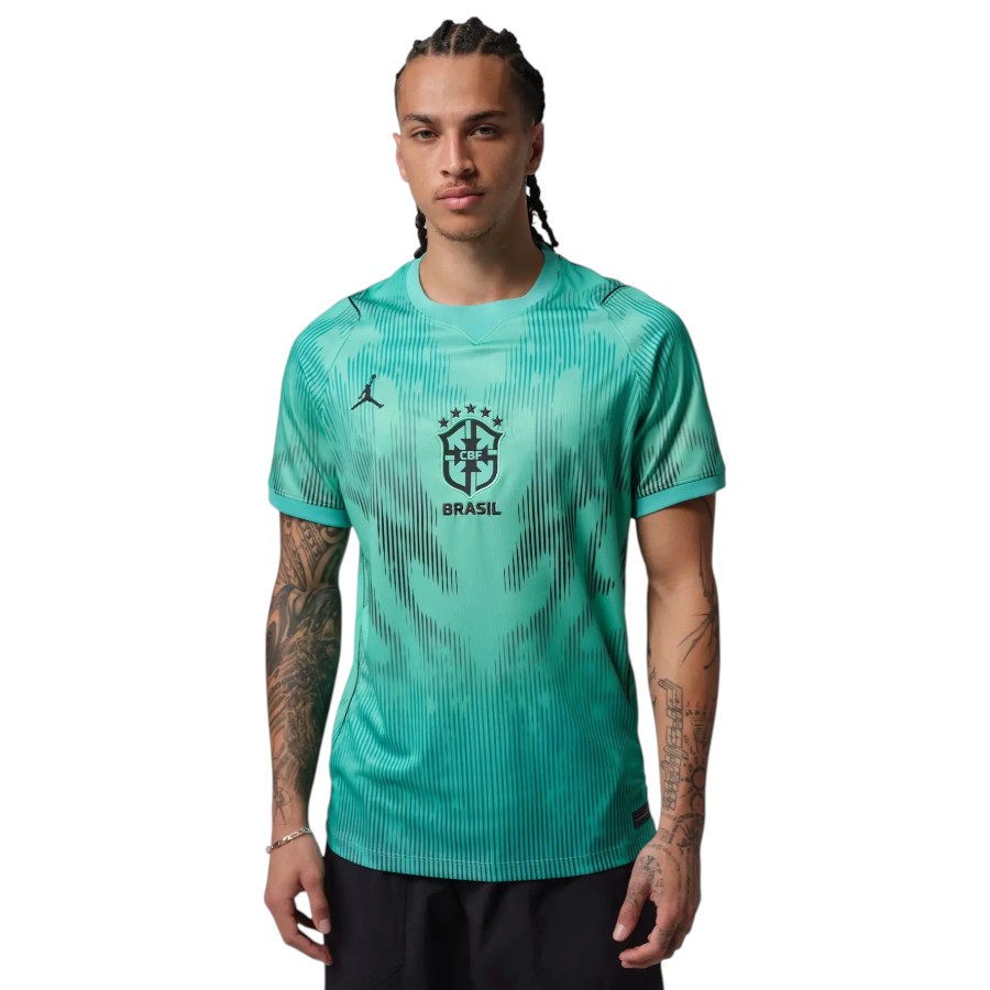 Maillot Bresil Gardien Coupe du Monde 2026 Vert (1)