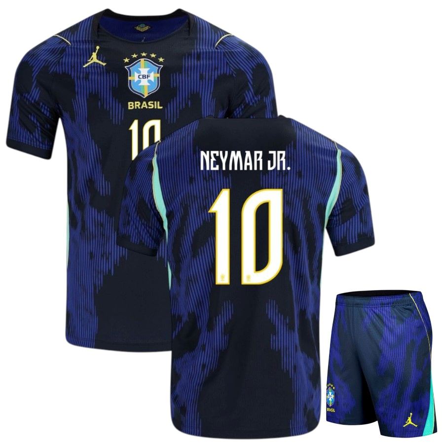 Maillot Bresil Kit Enfant Exterieur 2026 2027 Neymar JR