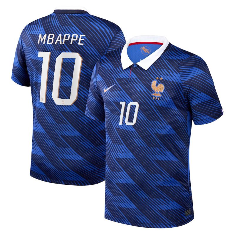 Camiseta de local de la selección francesa para el Mundial de 2026, Mbappé
