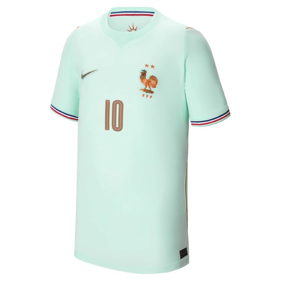 Maillot Equipe de France Enfant Vert Coupe du Monde 2026 Mbappe (3)