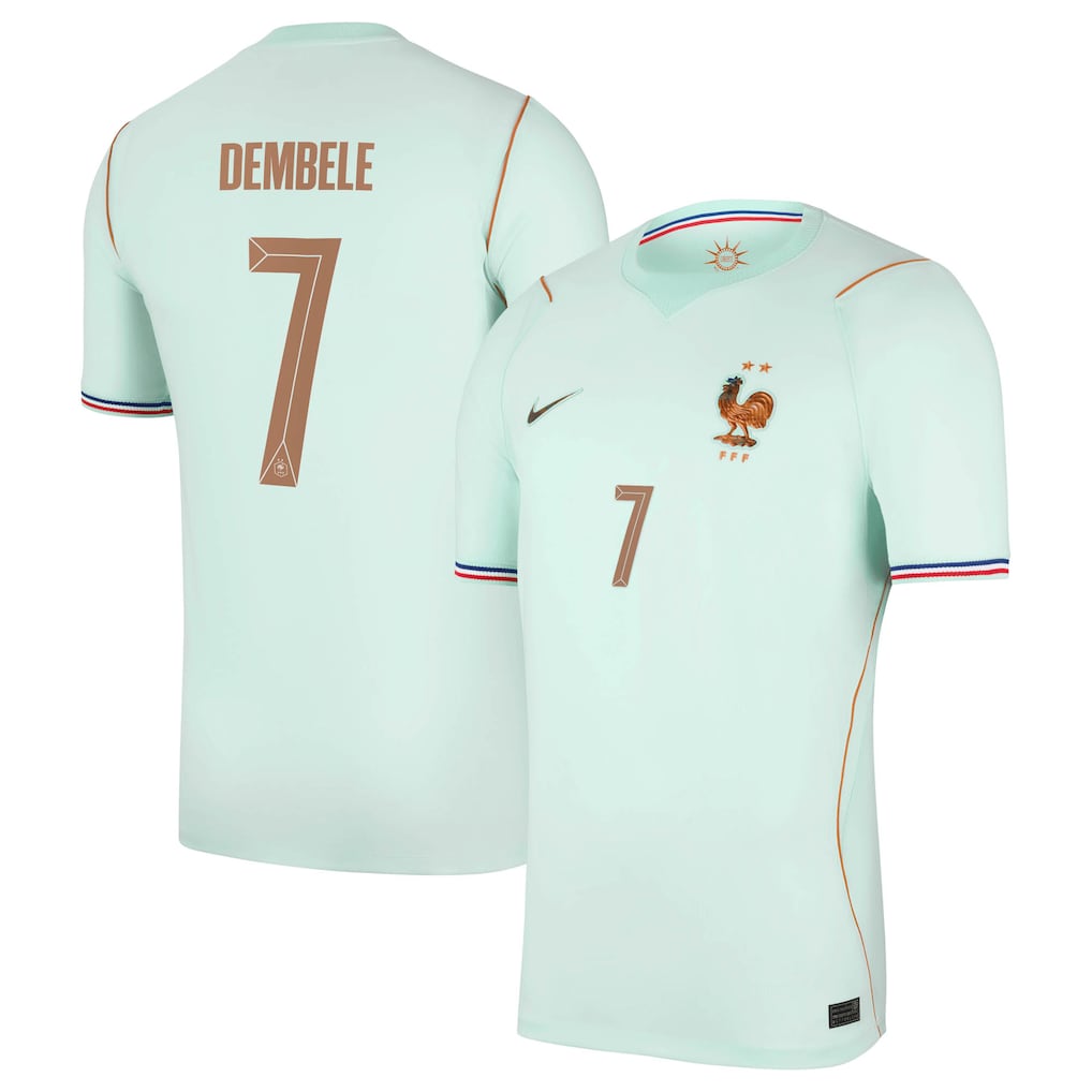 Maillot Equipe de France Exterieur Coupe du Monde 2026 Dembele