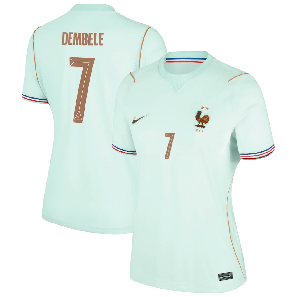 Maillot Equipe de France Femme Exterieur Coupe du Monde 2026 Dembele