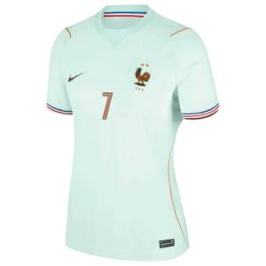 Maillot Equipe de France Femme Vert Coupe du Monde 2026 Dembele (3)