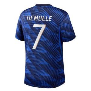 Heimtrikot der französischen Nationalmannschaft für Kinder - Weltmeisterschaft 2026 - Dembele (2)