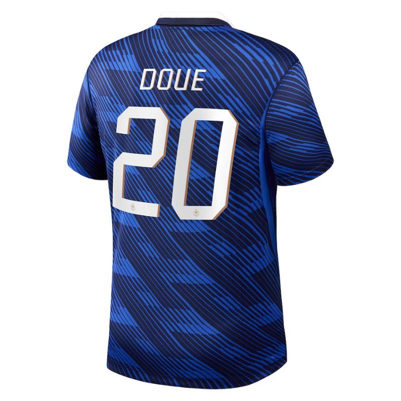 Camiseta de la Selección Nacional de Francia, Equipación Local Infantil, Copa Mundial 2026, Doue (2)
