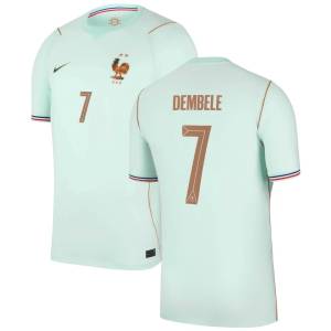 Maillot Equipe de France Vert Coupe du Monde 2026 Dembele (1)