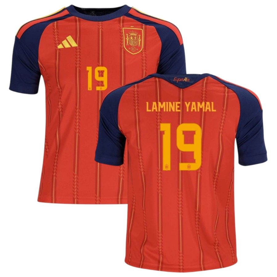 Maillot Espagne Enfant Domicile 2026 2027 Lamine Yamal (1)